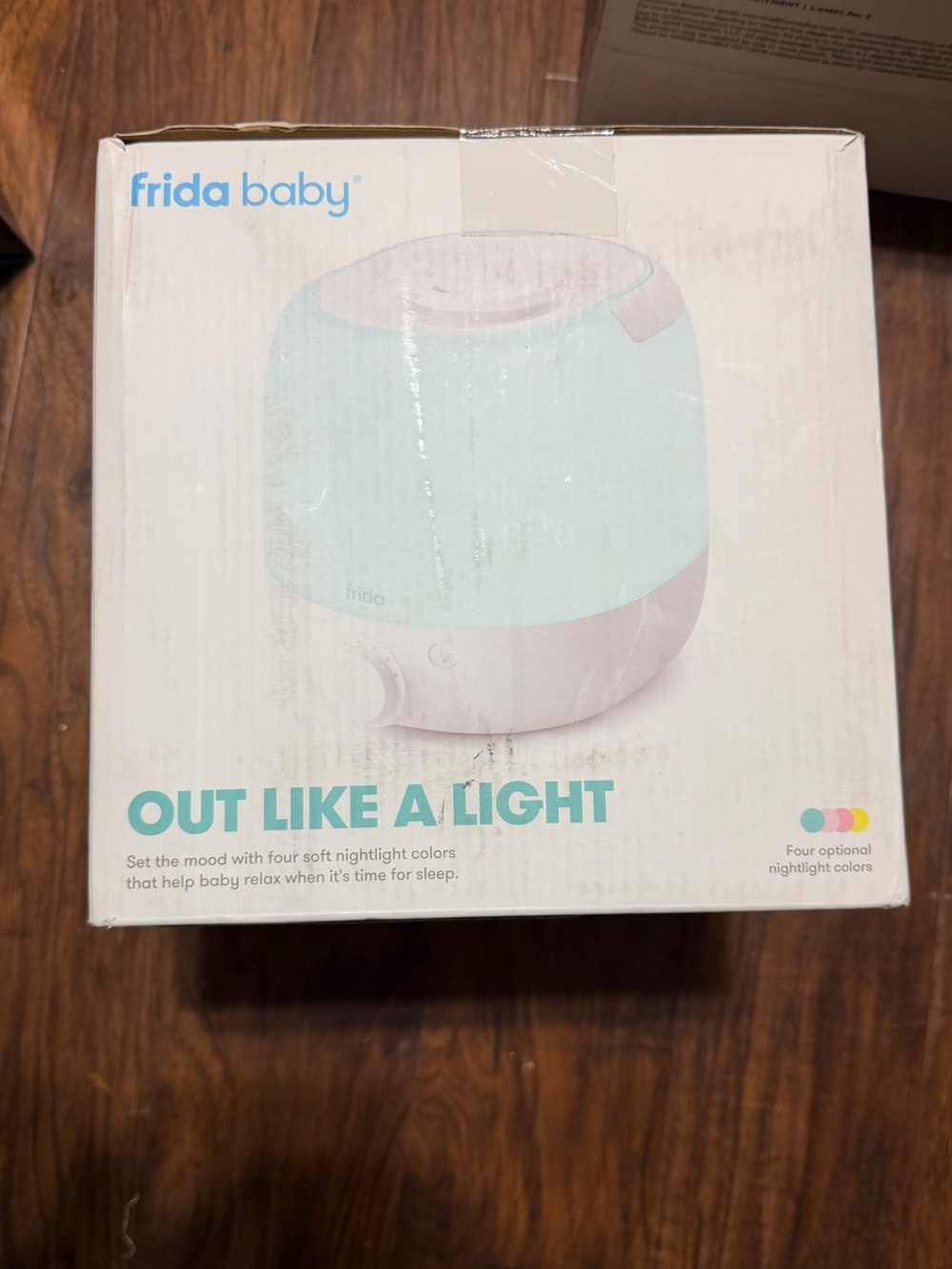 Frida Baby Mint Nightlight Humidifier - Soothing Mist & Light